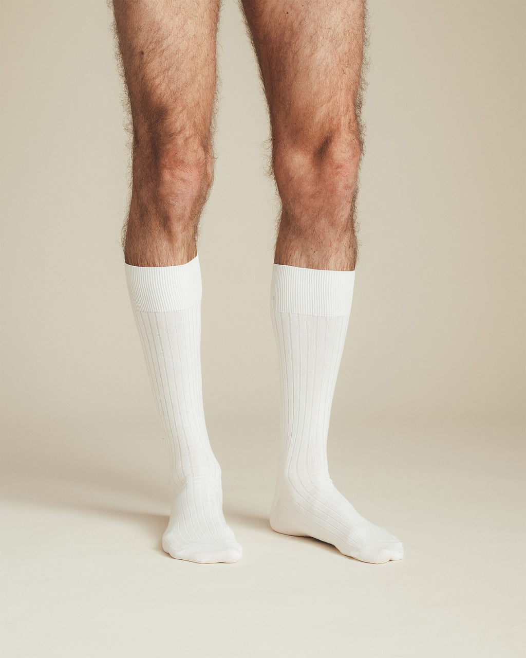 mens white mid calf cotton socks